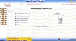 Desktop Screenshot of angelplatz-owl.de